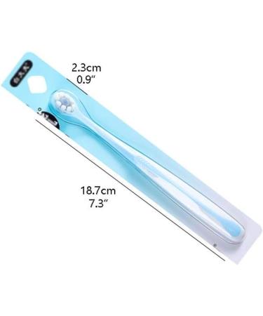 Wxpjmdfc Manual Nano Toothbrush - Small Brush Head for Sensitive Gums | Ultra-Soft Toothbrush for Adults & Juniors - International Shipping Available - Buy Online on GoSupps.com