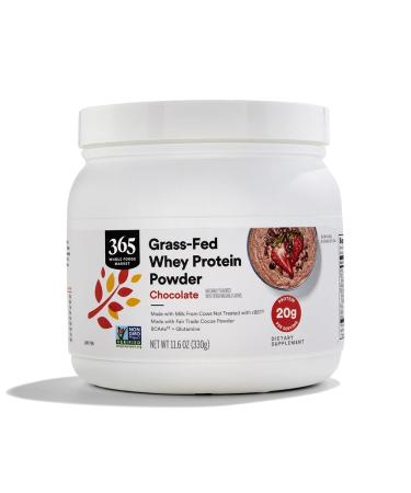 365 by Whole Foods Market Protein Whey Grassfed Chocolate 11.6 Ounce