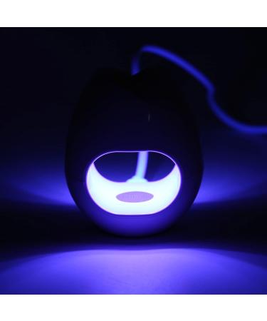 LIZEALUCKY Mini Nail Dryer Lamp USB Portable Single Finger UV Gel Nail Curing Lamp Manicure Tools Small and Convenient You Can Do Manicure Anytime Anywhere with One Hand (Rosa) - Buy Online on GoSupps.com