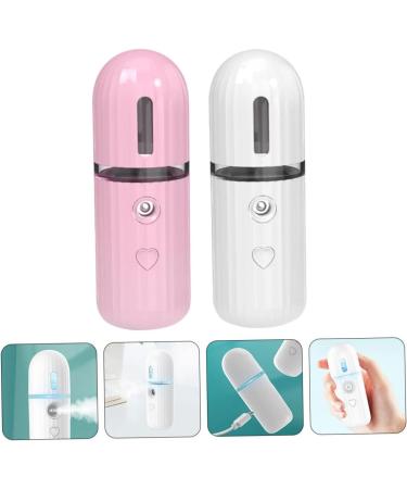 Beavorty Facial Humidifier 2pcs Moisturizing Sprayer Mini Humidifier Facial Portable Facial Mister Small Spray Bottle - Buy Online on GoSupps.com