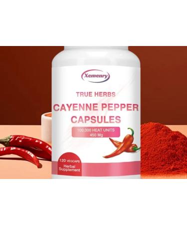 True Herbs Cayenne Pepper Capsules - Buy Online on GoSupps.com