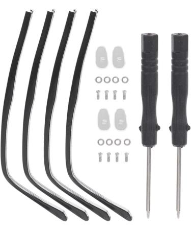 Osaladi Overlap Sunglasses - 2 Pair Metal Replacement Arms & Repair Set for Glasses - Black - Buy Online on GoSupps.com