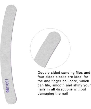 Nail Art Kit Professional Manicure Pedicure Tool Set Nail Sanding Sponge Files Nail Polishing Tool - Buy Online on GoSupps.com