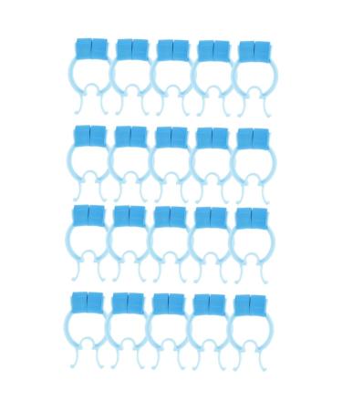 FRCOLOR 32 Pcs Nose Clip Stop Cuff Nose Corrector Nose Bleed Clip Household Lung Breathing Training Clips Breath Accessories Nasal Clip to Sleep Exercise Clip Shaper See Sky-bluex2pcs 6.5X4CMx2pcs