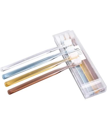 Buy TOVINANNA 16-Piece Toothbrush Set - Soft Bristle Children's & Adult Travel Toothbrush for Optimal Oral Hygiene - Buy Online on GoSupps.com