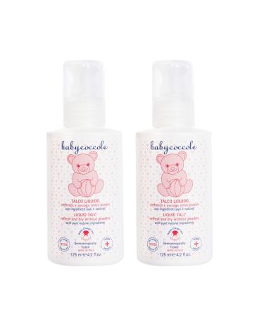 Baby cuddle set 2 pieces liquid talc pudder no talkum prevents diaper reduction dries and refreshes the skin after bathing of course regulates sweating.2 x 125 ml - Buy Online on GoSupps.com