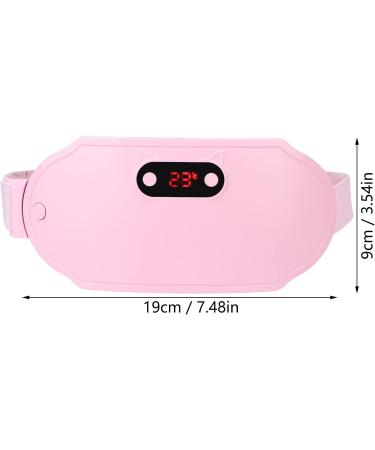 Buy Electrical Menstrual Heating Pillows & Belts - Fast Warming 6-Speed Vibration Hot Compress for Menstrual Relief (Pink) - International Shipping Available - Buy Online on GoSupps.com