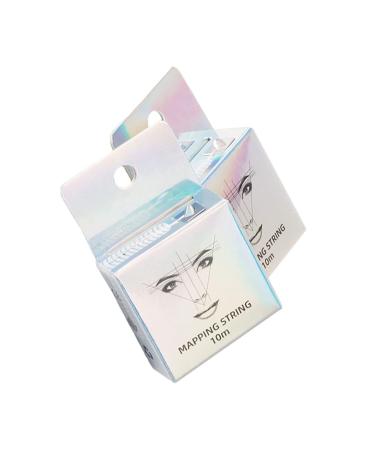 FRCOLOR 2pcs Eyebrow Positioning Line Microblading Supplies Eyebrow Drawing Auxiliary Tool Eyebrow Shape Ink
