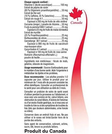 Bill Natural Sources OPCs-11 Super Antioxidant 120 caps - Buy Online on GoSupps.com