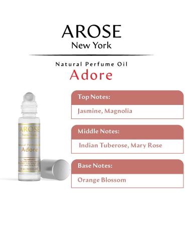 Adore Perfume Oil Alcohol-free Vegan 10 ml Pocket Size Travel Size long-lasting Fragrance Inspired by J'Adore - LARGE BOTTLE NOT INCLUDED - Buy Online on GoSupps.com