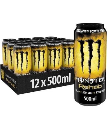 Monster Rehab - Peach - 16.9 - Pack Of 12 - Buy Online on GoSupps.com