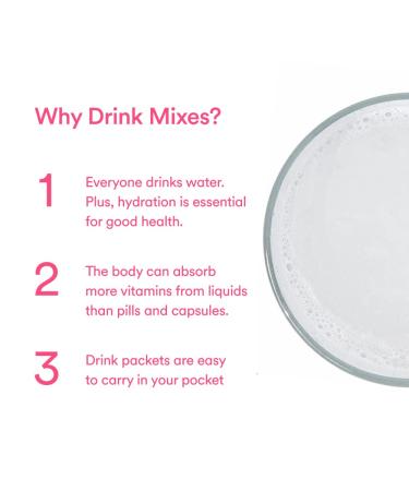 Mixhers Herpower Energy Drink Powder | Focus Supplement | Caffeine Free | 30 Drink Packets | Variety Pack - 30-Pack - Buy Online on GoSupps.com