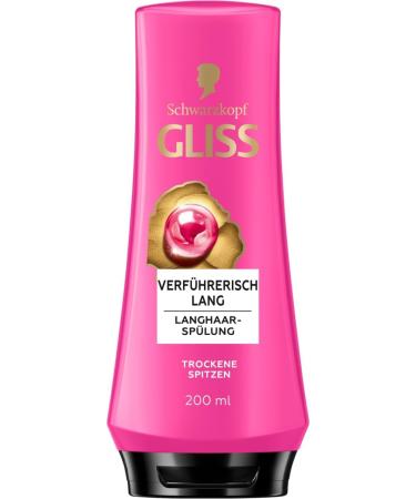 handle Gliss Conditioner seductively long 2 x 200 ml hair conditioner restores damaged hair lengths conditioner cares for dry ends 200 ml 2er Pack - Buy Online on GoSupps.com