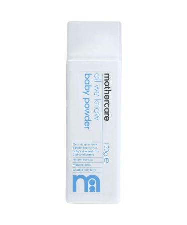 Mothercare All We Know Baby Powder 150g E - Pack of 1  150gms