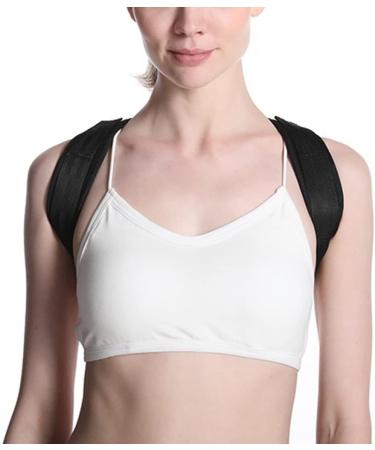 Children Posture Correction Belt Adults Prevent Humpack Corrector Unisex Invisible Spinal Support Back Pain Relief (Color : Black Size : Medium) (Black Large) - Buy Online on GoSupps.com