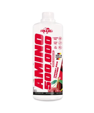 BWG Amino 500 000 liquid - amino acids complex (with BCAA's - high dose with vitamin B6 optimized without adding sugar low in calories) 1000ml - Buy Online on GoSupps.com