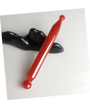 Beavorty Tendon Massage Tools | Manual Acupressure Device & Point Massager | Harz Natural - 12.50x1.20cm Dark Red - Buy Online on GoSupps.com