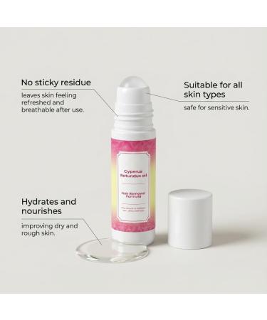 Huile d pilatoire douce l'huile de souchet 20 ml - Sa formule l g re et rapidement absorb e apaise la peau r duit les rougeurs et la laisse douce et soyeuse. - Buy Online on GoSupps.com