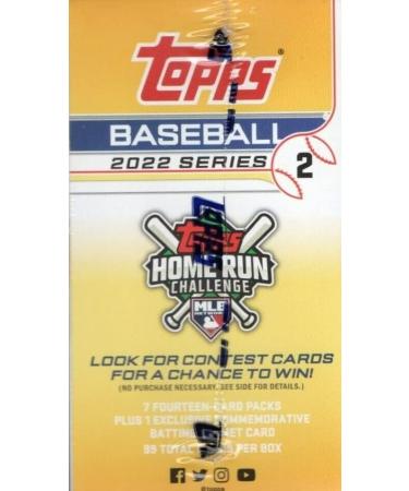 2022 Topps Series Two Factory Sealed Blaster Box - 99 Cards with Exclusive Commemorative Relic Card, Rookies Autographs, and Jersey Cards - Buy Online on GoSupps.com