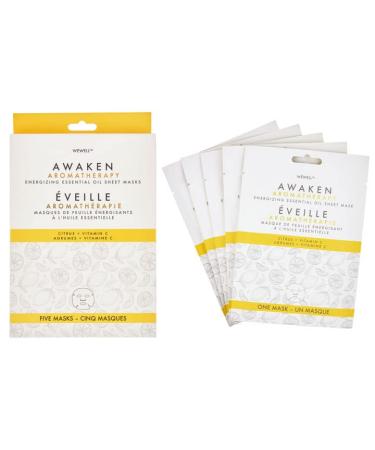 Jean Pierre Cosmetics AWAKEN Energizing Citrus Skincare Kit | Aromatherapy Gifts & Spa Set for Women | 4 Piece Home Spa Kit - Buy Online on GoSupps.com