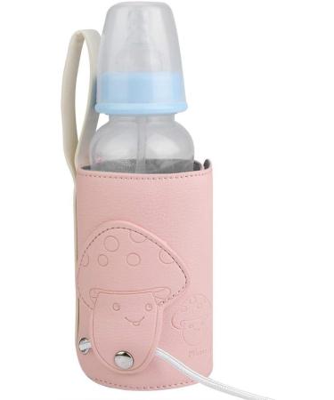 Baby Bottle Warmer USB Baby Bottle Warmer Heater Bottle Bag Milk Bottle Heater Baby Milk Heater Milk Boxes for Water Cups for Mineral Water Bottles Insulation Bottle(Pink) - Buy Online on GoSupps.com