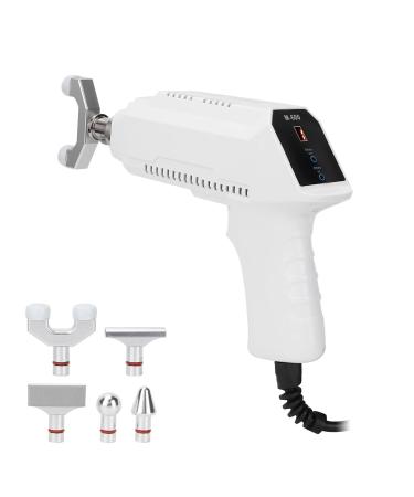 Electric spine Massager Muscle relax Massage gun with 6 massage head adjustable chiropractic adaptation pistol chiropractic massage gun (EU connector)