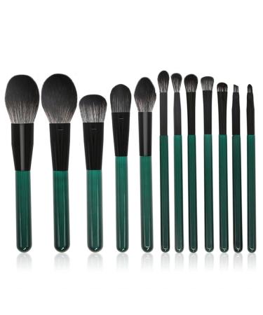 DFHBFG Set of 12 Eyeshadow Brushes Eye Makeup Brushes Smudging Nose Shadow Lip Beauty Tools 1 D