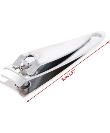 OUSIKA Nail Clippers Stainless Steel Nail Clipper Cutter Trimmer Manicure Pedicure Care Scissors Nails - Buy Online on GoSupps.com