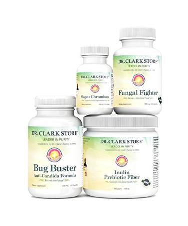 Dr Clark Store Candida Cleanse with Potent Anti-Fungal Formula