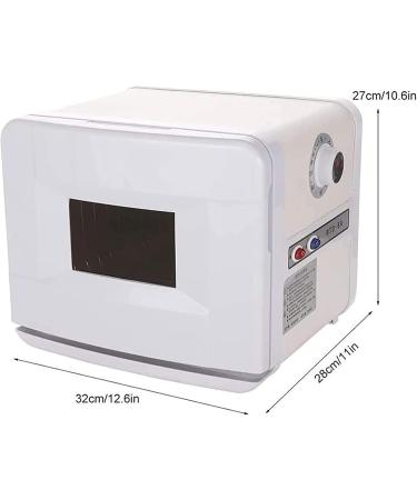 HDGRNCC UV Towel Heating Cabinet - 2-in-1 Towel Warmer & UV Light Sanitizer for Spa Salon & Home Use - Stainless Steel | Best Beauty Tool - Buy Online on GoSupps.com