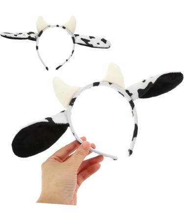 TOGEVAL 1 Set Cartoon Animal Ears Animal Headband Ears Headband Cow Tail Props Animal Costume Cow Costume for Cosplay Stuffed Animals Costume Cosplay Cow Props Tails Costume Animal Tail - Buy Online on GoSupps.com