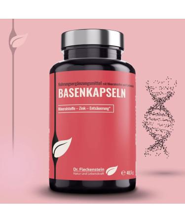 Dr. Fleckenstein Basis Capsules - Vegan Stomach Stable Deacidification Supplement with Carbonates & Minerals (Mg Ca Zn Fe Cu Mn) - Sodium-Free International Shipping - Buy Online on GoSupps.com