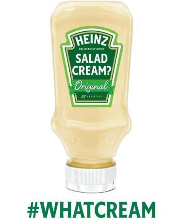 Heinz Salad Cream 570ml - Original Recipe - Pack of 1 - Buy Online on GoSupps.com