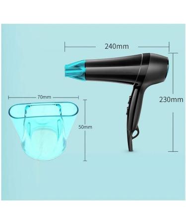 ADITAM Ionic Hairdryer 1800W High Power Hair Dryer Negative Ion Cold Hot Air Anti-Overheating Double Protection Travel Hair Dryer Double The Comfort - Buy Online on GoSupps.com