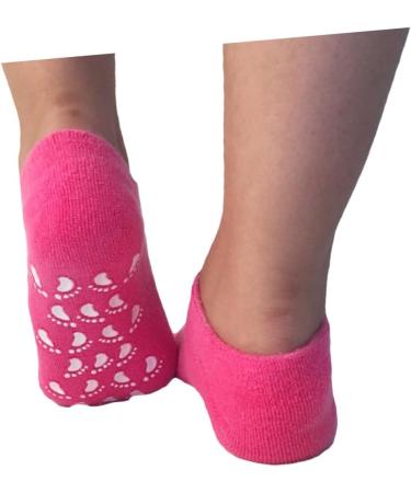 DRESSOOS Spa Gel Socks Heel Hydrating Gloves Foot Moisturizing Socks Feet Mini Wet Bag Moisture Socks Spa Gel Gloves Cracked Ear Piercing Kit Moisturizing Toe Socks Non-Slip Silicone Socks 19.00X12.50X0.50CM - Buy Online on GoSupps.com