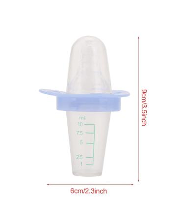 Baby Liquid Medicine Dispenser - Infant Pacifier Feeder Silicone Nipple | Newborn Medicine Feeder for Easy Administration - Buy Online on GoSupps.com