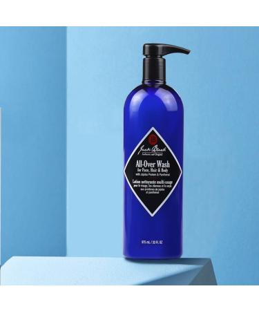 Jack Black All-Over Wash 33 Fl Oz - Hair, Face & Body Cleanser - Buy Online on GoSupps.com