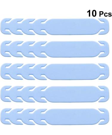 Buy Healifty 10-Piece Adjustable Anti-Slip Ear Extension Straps for Respiratory & Facial Protection - Light Blue - Buy Online on GoSupps.com