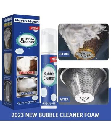 Bexe Bubble Cleaner Foaming Heavy Oil Stain Cleaner All-purpose Rinse-free Cleaner Spray Stubborn Grease & Grime Remover Powerful Stain Removing Foam Cleaner (1pcs) - Buy Online on GoSupps.com