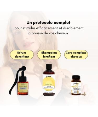 Fortifying Anti-Hair Loss Shampoo - 250 ml - Increases hair density - Boosts growth strengthens and nourishes fine hair - Ingredients of natural origin - Made in France - Buy Online on GoSupps.com