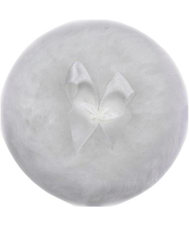 Body Powder Puff | Ultra Soft Round Makeup Powder Puff with Ribbon Bow - Makeup Puff Dry Makeup Tool Body Powder Applicator for Home Travel White - Buy Online on GoSupps.com
