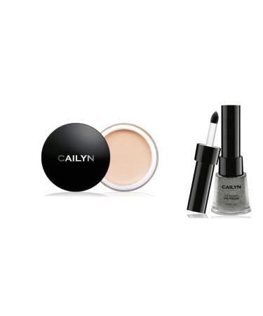 CAILYN Just Mineral Eye Shadow & Eye Primer Set Naval 24 Iron-57