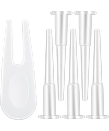 Yoga Ball Exercise Plug Replacement Kit - 6-Piece Air Stopper Adapter for Fitness Balls - Buy Online on GoSupps.com