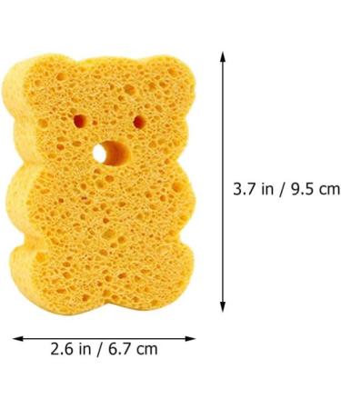 Beaupretty 4Pcs Loofah Sponge Set - Star Bear & Bunny Shaped Bath & Shower Scrubber for Deep Cleaning - Perfect for Body Wash - Buy Online on GoSupps.com