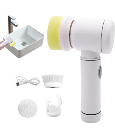MONEY MONEY Cordless Scrubbers for Cleaning - Electric Cleaning Brush with 2 Replaceable Brush Heads Power Shower Scrubber Bathroom Scrubber for Kitchen Bathroom Tile Floor - Buy Online on GoSupps.com