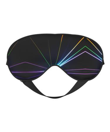 Laser Light Soft Sleep Eye Mask Female Breathable Eye Patch Perfect for Travel and Relaxation