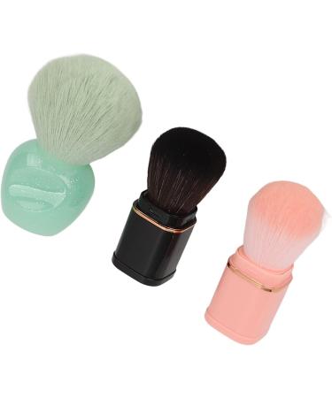 Retractable Makeup Brush Set Loose Powder Blush Brush Accurate Coloring Strong Powder Graspin Apply Loose Powder Lightweight and Portable for Home and Travel - Buy Online on GoSupps.com