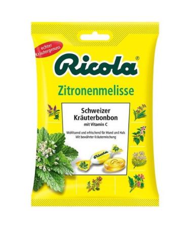 Ricola Swiss herb sweets lemongrass Menge:75g
