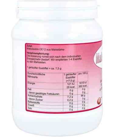 Maltodextrin 12 Lampert's Powder 500g - Premium Quality Fast International Shipping - Buy Online on GoSupps.com