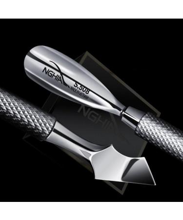 Stainless Steel Nail & Cuticle Care: Precision Toolsfor At-Home Manicures & Pedicures-Expert Silver - Buy Online on GoSupps.com